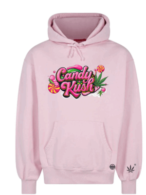 Candy Kush Hoodie pink – Limited Edition Streetwear