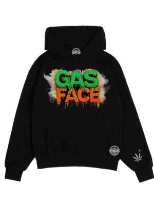 Gas Face Hoodie – Limited Edition Strain Streetwear